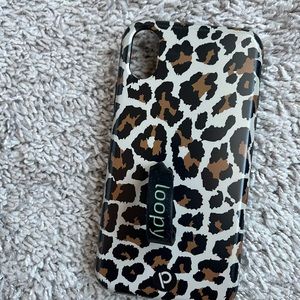 Loopy case for XR iPhone leopard  print